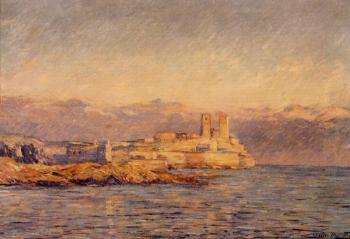 Claude Oscar Monet : The Castle in Antibes